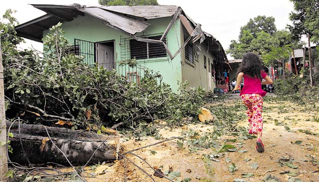 Sistema de mal tiempo deja afectaciones en todo el país Panamá América