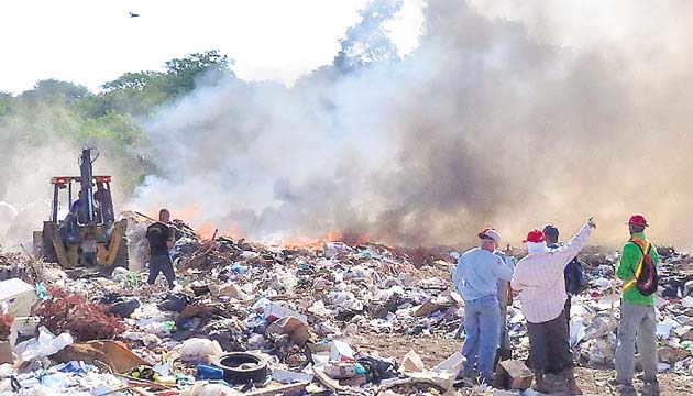 Arde Vertedero De Chitr Y Deja Afectaciones Panam Am Rica