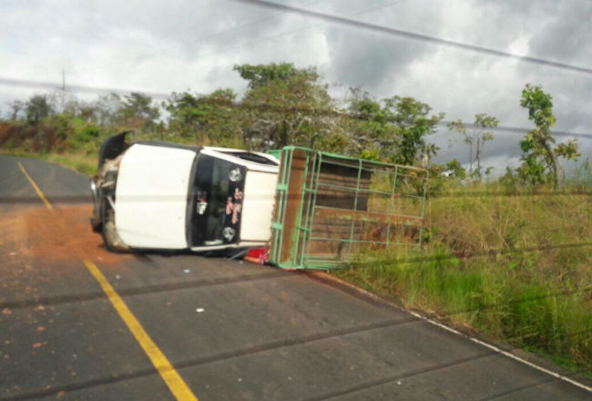 Aparatoso accidente deja una víctima fatal en Veraguas Panamá América