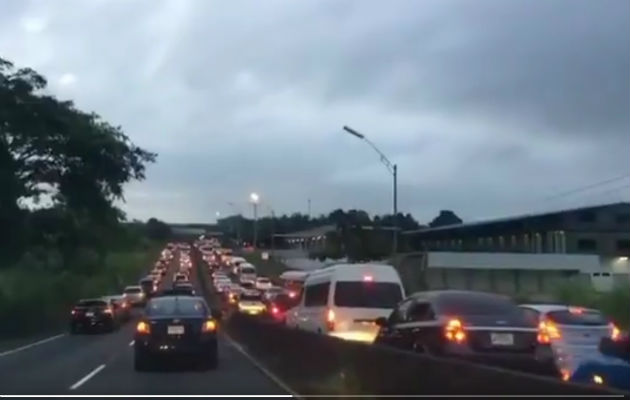 Conductores De Panam Oeste Protestaron Contra El Tranque Diario