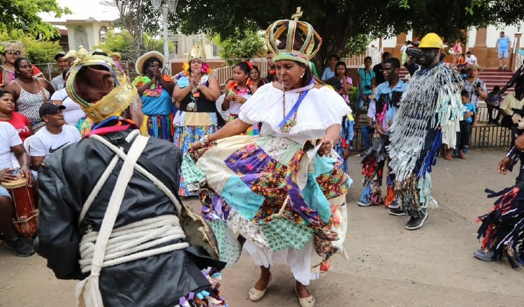 Movimientos sensuales en la Cultura Congo Panamá América