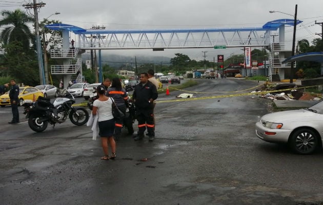 Hombre sin identificación es atropellado por un autobús en Vista Alegre