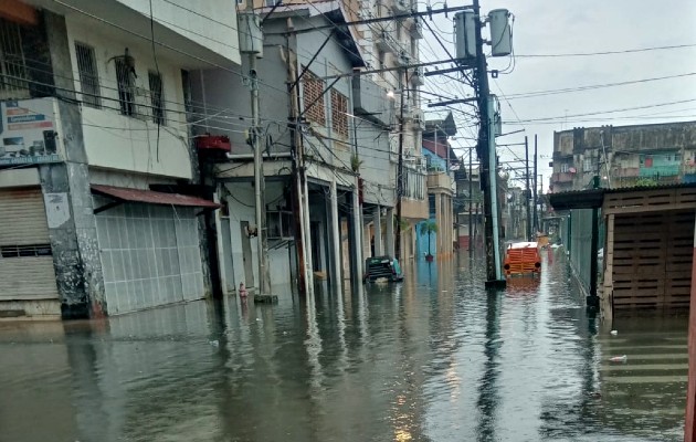 Se Vuelve A Inundar La Ciudad De Col N Panam Am Rica