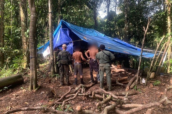 Por minería ilegal son detenidos tres hombres en comarca Panamá América