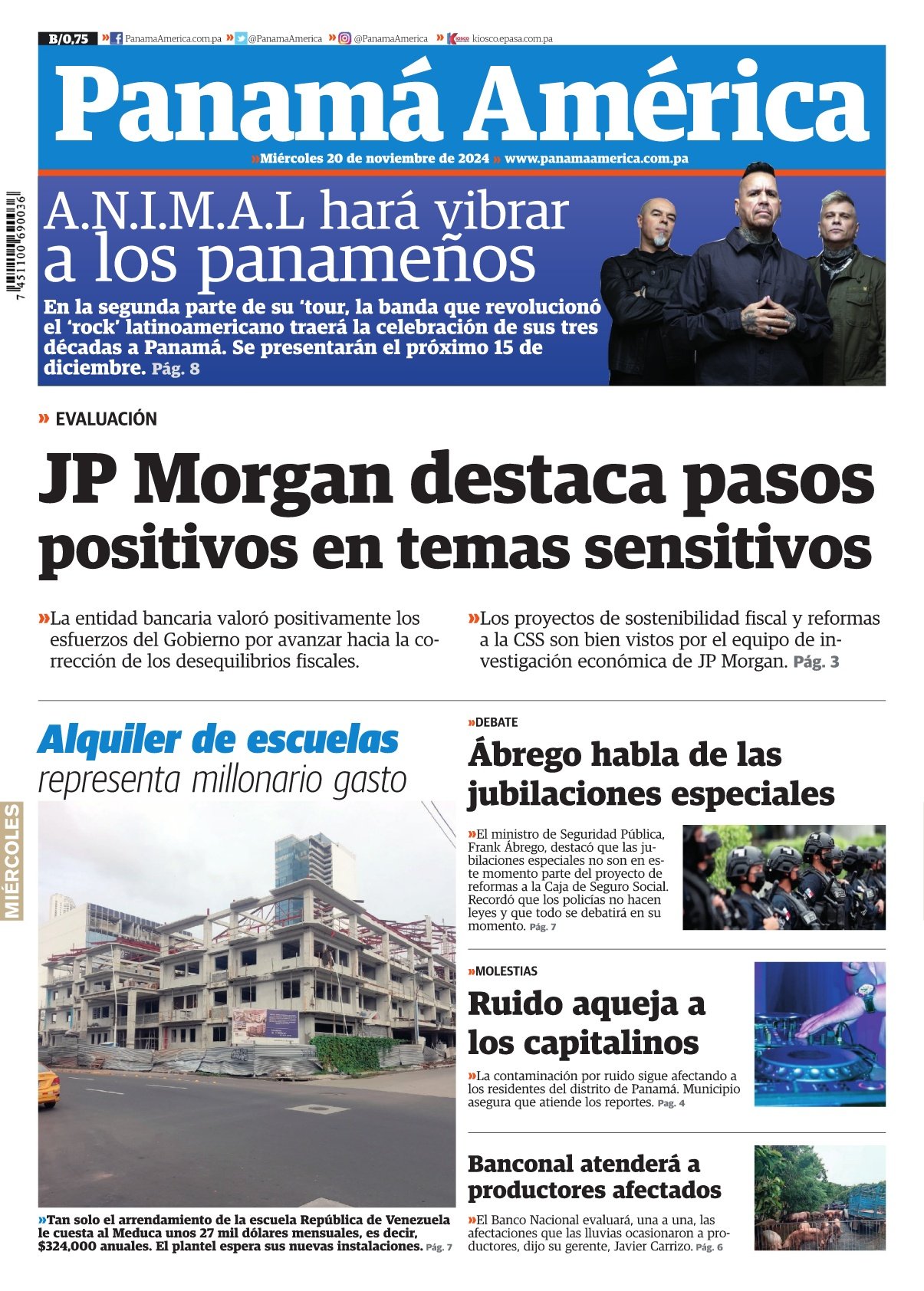 Portada del día