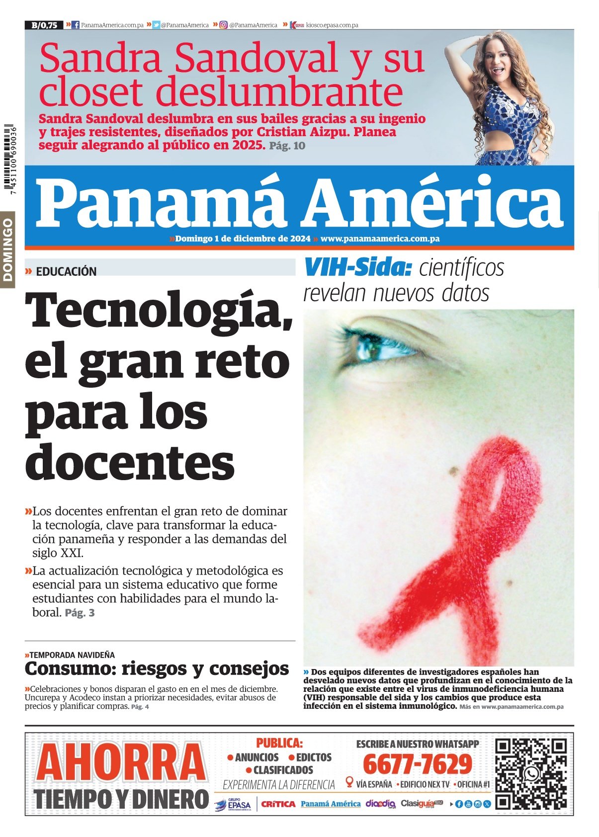 Portada Panamá América