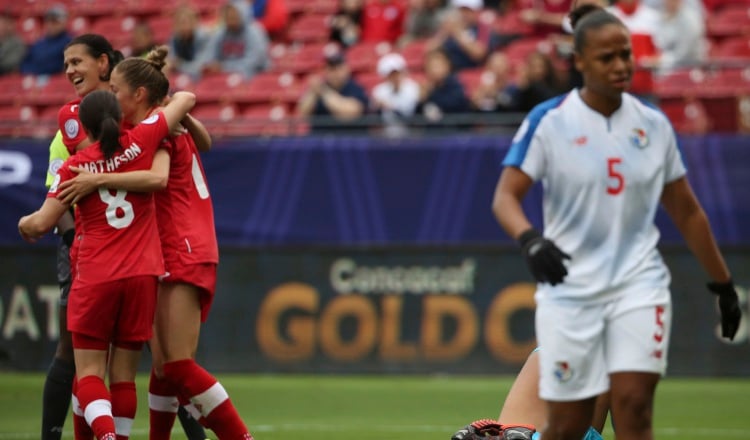 Canadá tuvo el control del partido toda la distancia. /Foto AP