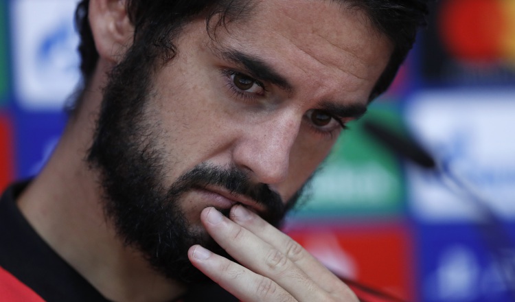 Después del partido contra la Roma, Isco dijo que está en plenitud de forma. /Foto AP