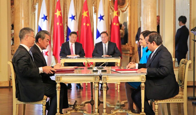 El presidente de China realizó una visita de dos días a Panamá. /Foto EFE