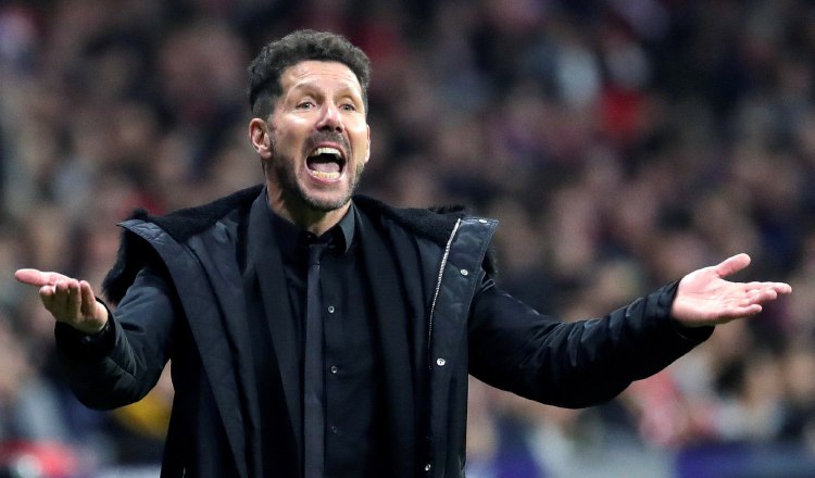 Simeone tiene al Atlético Madrid segundo de la tabla. EFE