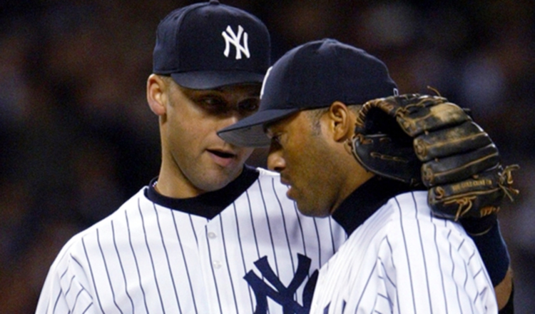 Jeter y 'Mo' son muy cercanos. AP