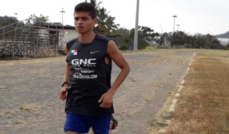 Edwin Rodríguez se prepara en Colombia. /Foto Cortesía