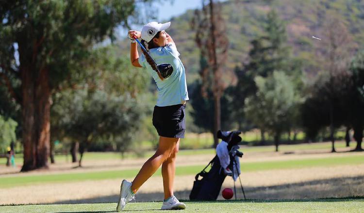 Laura Restrepo se prepara para la temporada del Symetra Tour. Anayansi Gamez