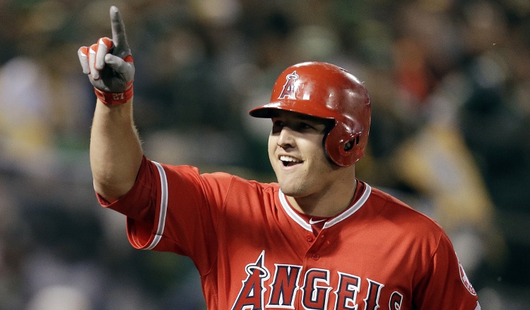 Mike Trout es considerado el mejor de su generación. AP