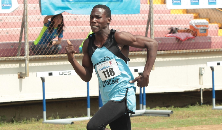 Antonio Grant es una de las promesas del atletismo panameño.