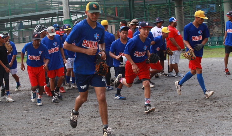 La preselección entrena en MVP. Anayansi Gamez