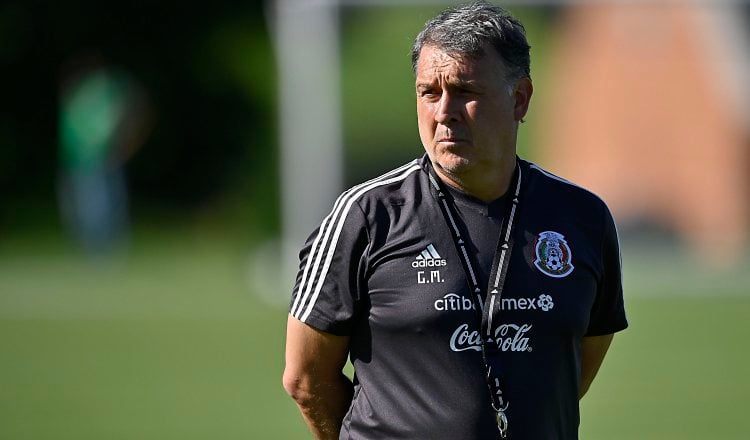 Gerardo Martino realiza trabajos de microciclos en México. @FMF