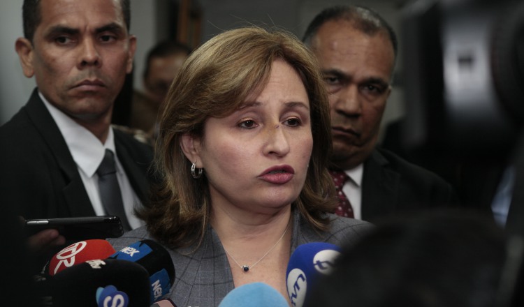 Kenia Isolda Porcell fue designada por el expresidente Juan Carlos Varela como procuradora general de la nación.