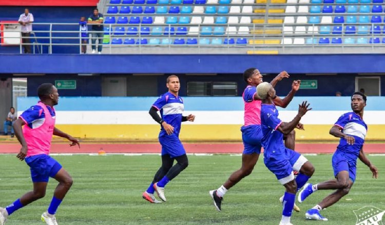 Árabe Unido durante el entrenamiento de esta semana. Árabe