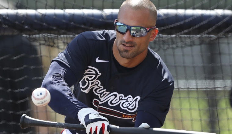 Nick Markakis: 'Cada jugador de allá necesita una paliza'. Foto: AP