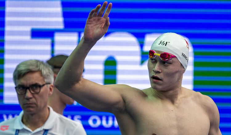 Yang Sun es una estrella de la  natación china. EFE