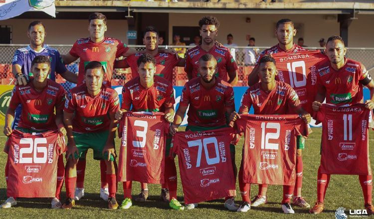 Jugadores del Atlético Chiriquí. Foto: LPF