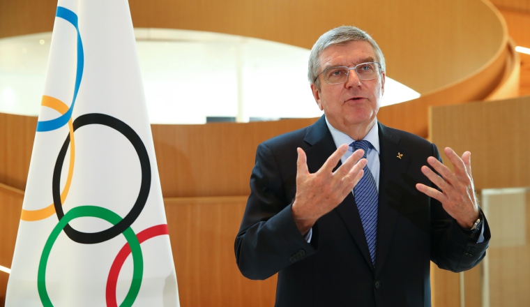 Thomas Bach, presidente del COI. AP