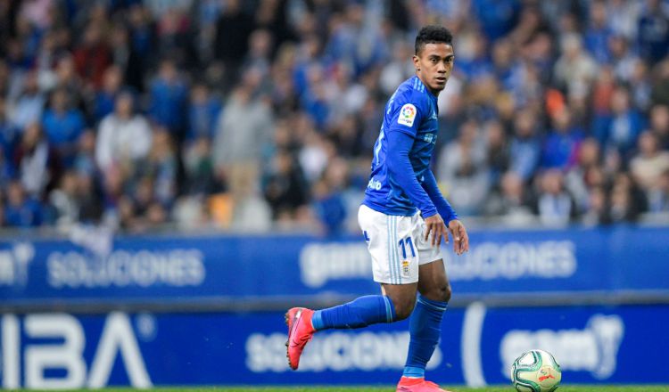 Édgar Yoel Bárcenas del Real Oviedo. Foto:@Real Oviedo