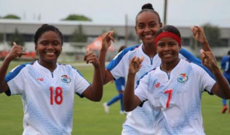 Jugadoras de la selección Sub-20. Foto:Fepafut