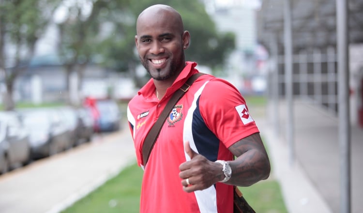 Felipe Baloy autor  del único gol panameño en un mundial. Foto: Anayansi Gamez