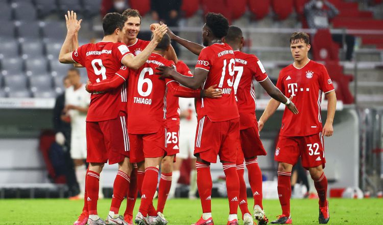 Jugadores del Bayern Múnich. Foto: AP