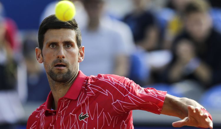 Novak Djokovic de Serbia Foto: EFE