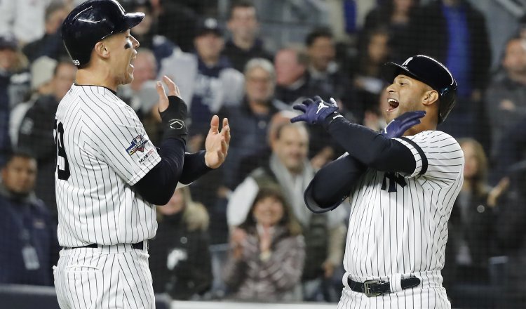 Los Yanquis son los favoritos en la carpa grande. Foto:EFE