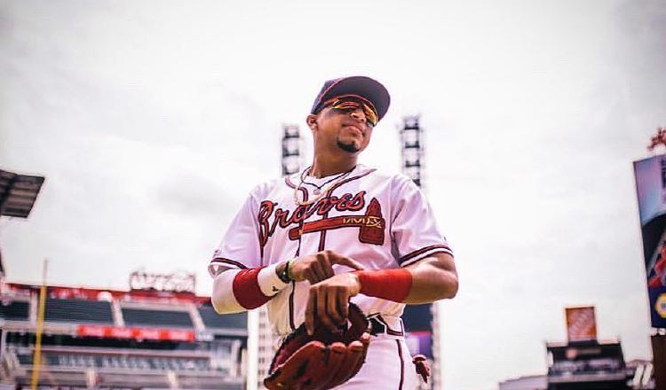 Johan Camargo de los Bravos de Atlanta Foto: Instagram