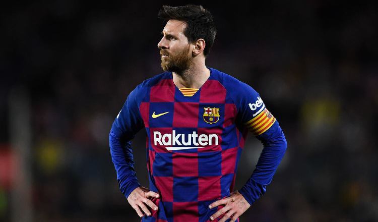 Messi. Foto:EFE