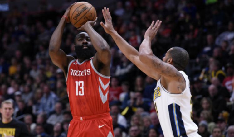 James Harden de los Rockets. Foto:EFE