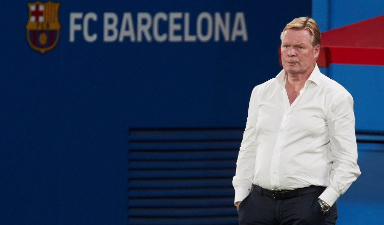 El holandés Ronald Koeman vuelve a pisar  al Camp Nou.  Foto:EFE