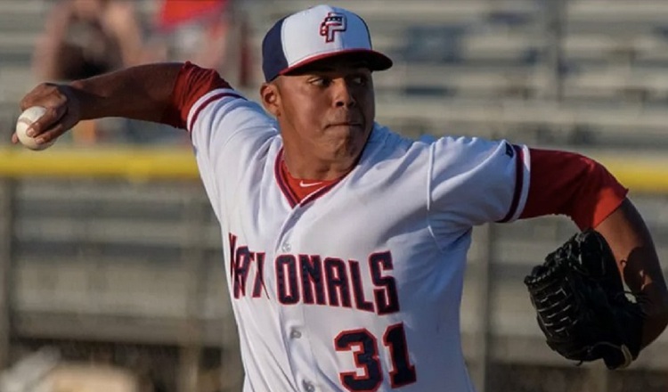 Steven Fuentes de los Nacionales jugará con Chiriquí en el torneo mayor. Foto:@MLBPipeline