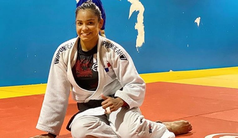 Kristine Jiménez se prepara para un Panamericano de Judo. Foto:Instagram