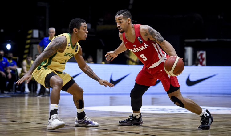 El equipo panameño perdió ayer ante Brasil. Foto:Fepaba