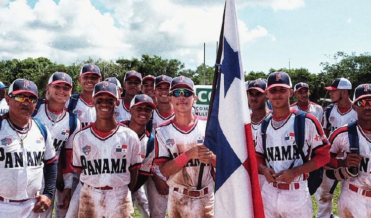 Equipo panameño que consiguió el boleto a la cita mundialista Sub-15. Foto:Fedebeis