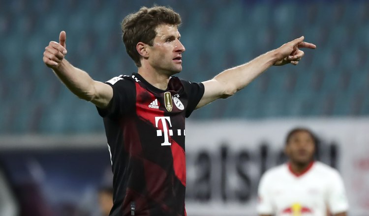 Thomas Müller es un referente del Bayern Munich. Foto:EFE