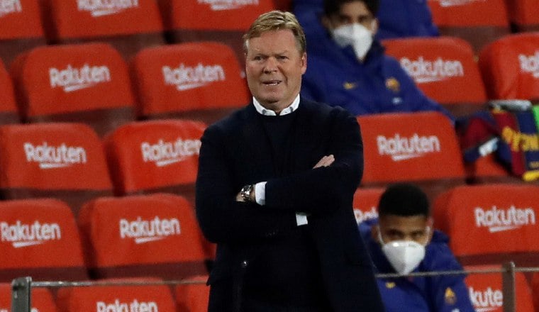 Ronald Koeman, técnico del Barcelona Foto:EFE