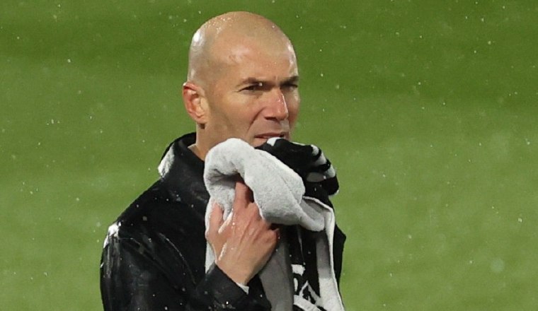 Zinedine Zidane, técnico del Real Madrid Foto:EFE