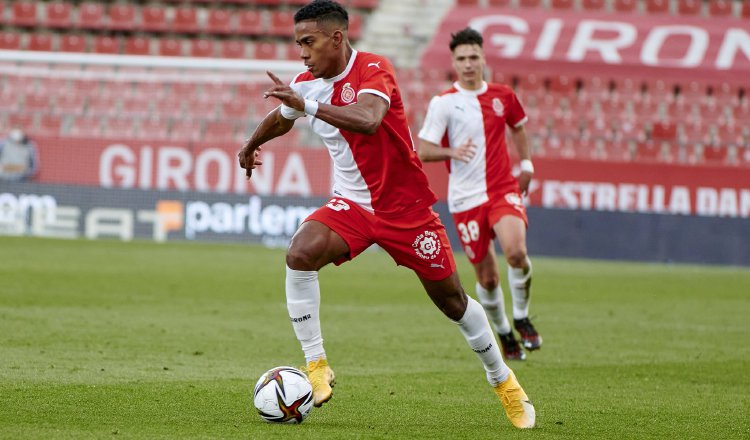 Édgar Yoel Bárcenas jugador del Girona. Foto:Twitter