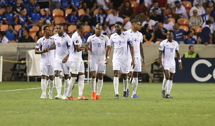 Jugadores de Curazao. Foto: EFE