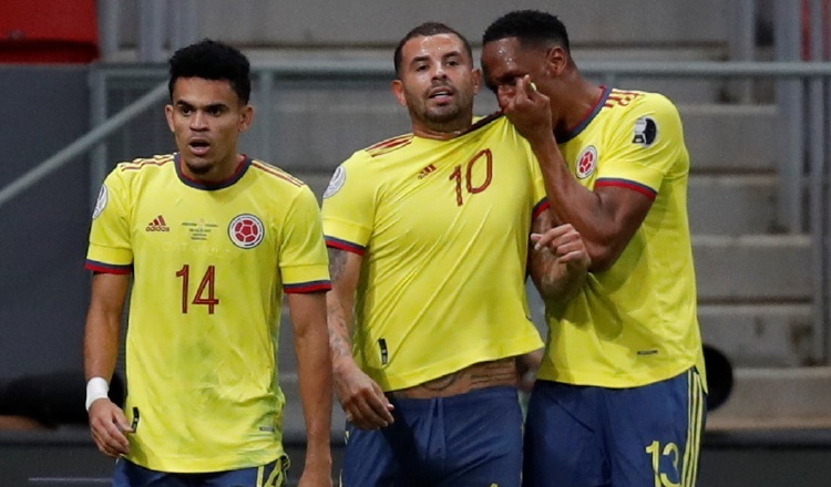 Jugadores de la selección colombiana Foto:EFE