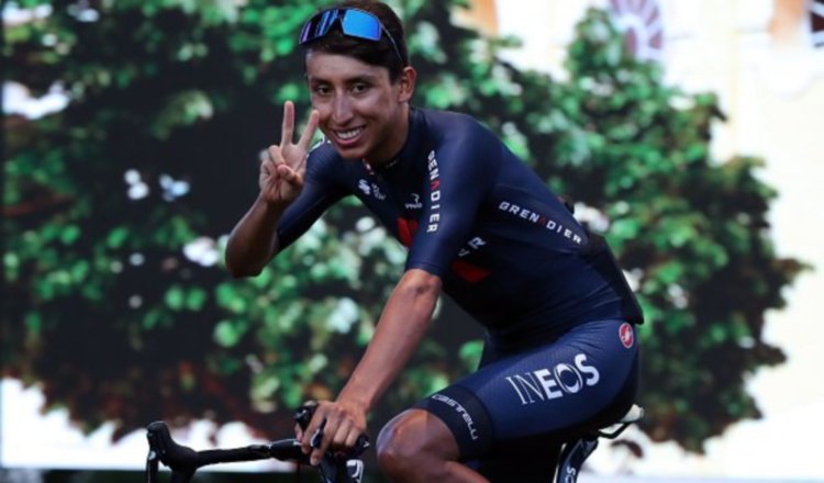 Egan Bernal viene de ganar el Giro de Italia. Foto:EFE