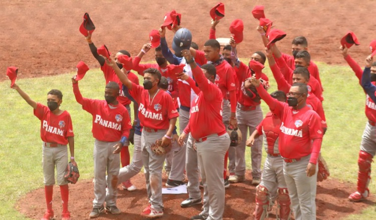 Panamá festeja la victoria sobre Colombia. Foto.EFE