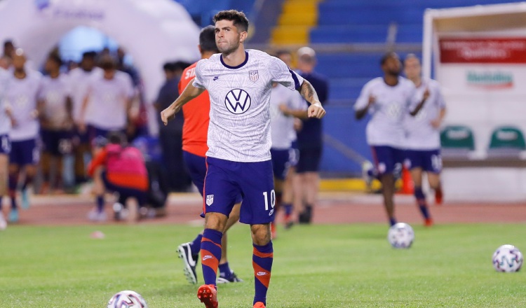 El joven Christian Pulisic no fue tomado en cuenta, sigue recuperándose de una lesión que sufrió en el juego contra Honduras. Foto:EFE